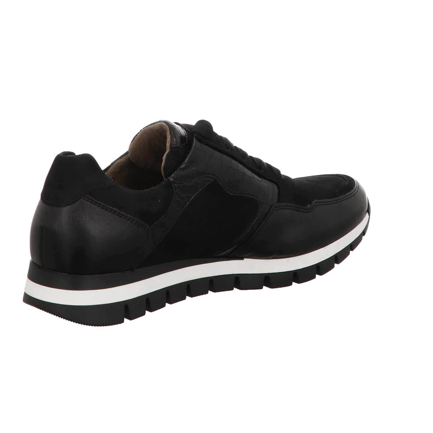 Gabor Damen Schnürschuh Turin in schwarz