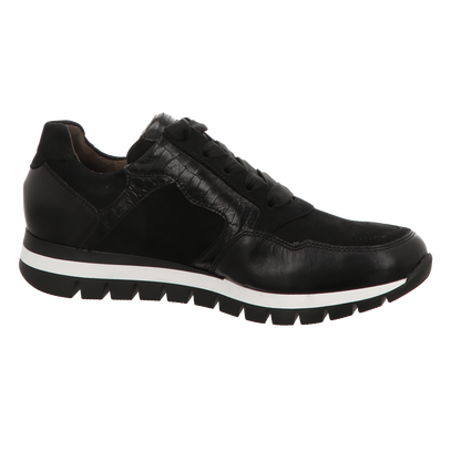 Gabor Damen Schnürschuh Turin in schwarz