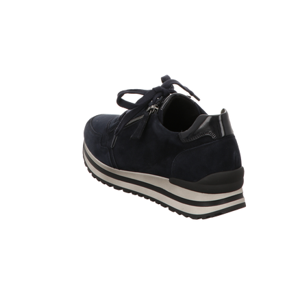 Gabor Damen Schnürschuh Turin in dunkelblau