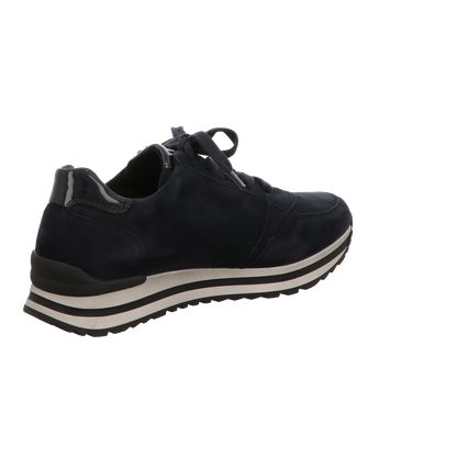 Gabor Damen Schnürschuh Turin in dunkelblau