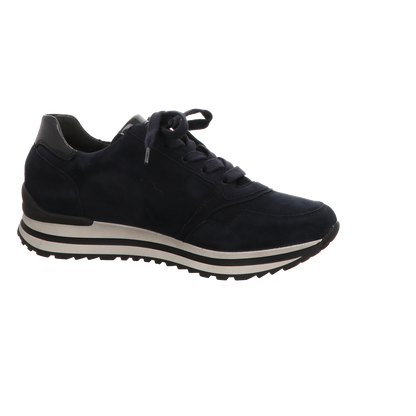 Gabor Damen Schnürschuh Turin in dunkelblau