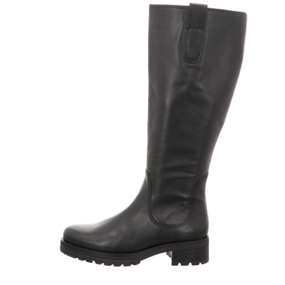 Gabor Damen Langschaftstiefel Kreta in schwarz