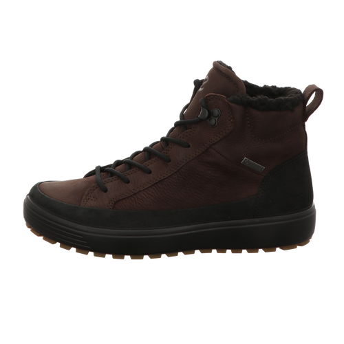 Ecco Herren Schnürstiefel Soft 7 Tred in schwarz