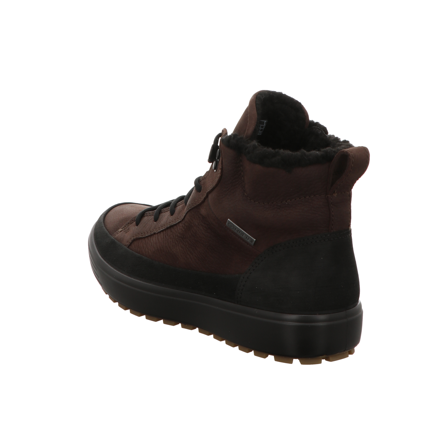 Ecco Herren Schnürstiefel Soft 7 Tred in schwarz