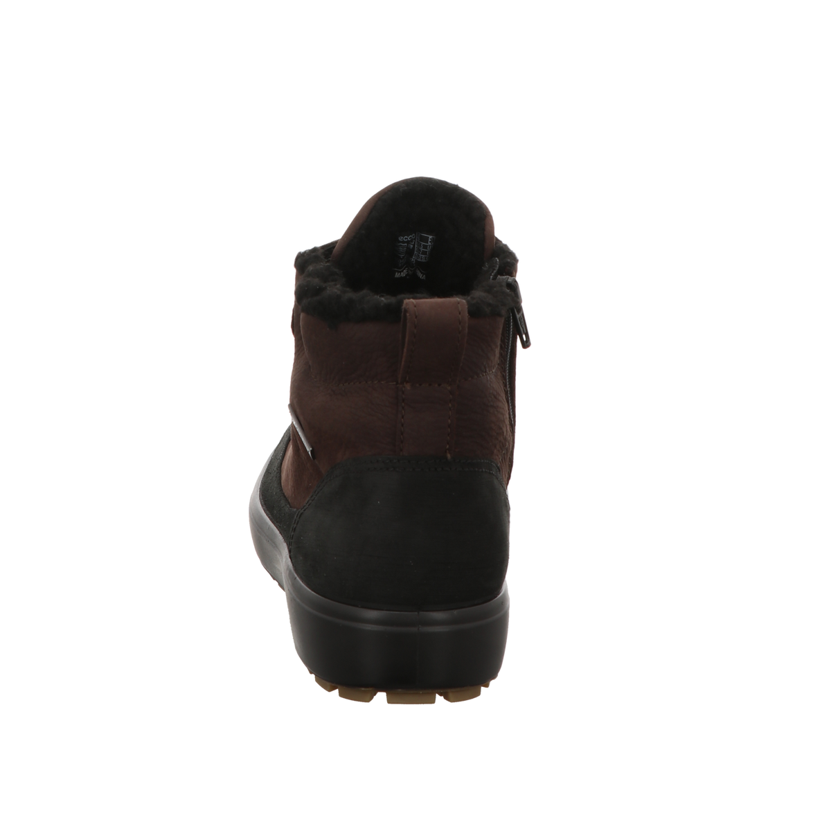 Ecco Herren Schnürstiefel Soft 7 Tred in schwarz
