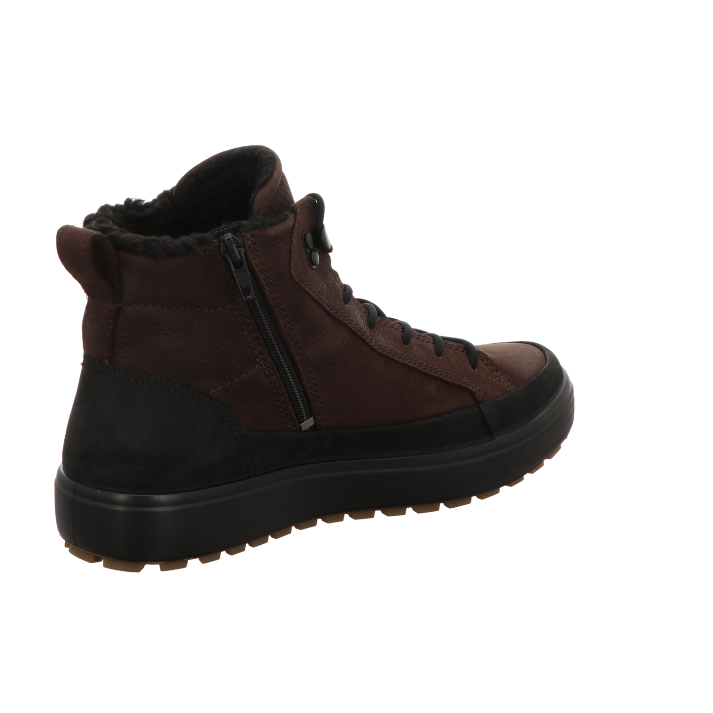 Ecco Herren Schnürstiefel Soft 7 Tred in schwarz