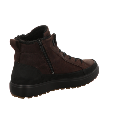 Ecco Herren Schnürstiefel Soft 7 Tred in schwarz