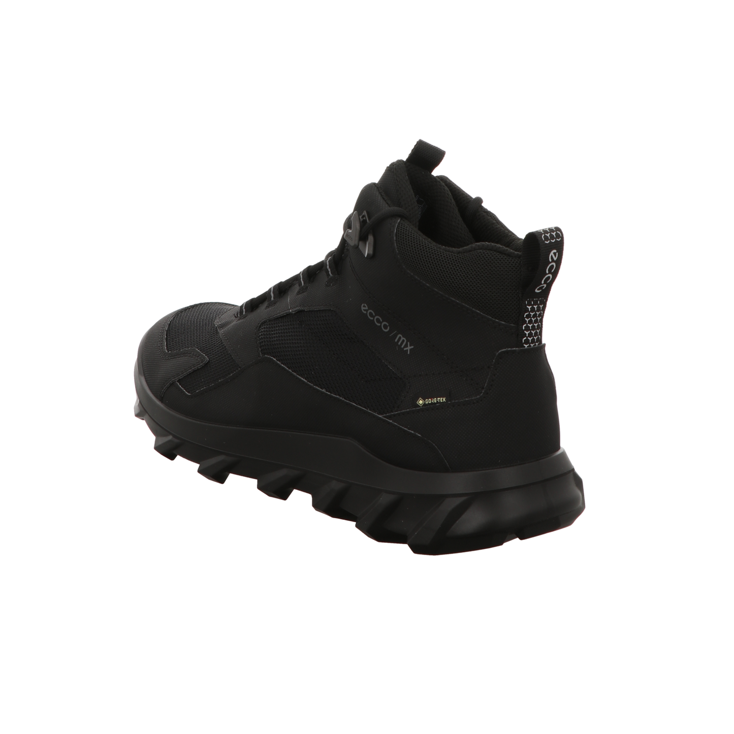 Ecco Herren Schnürboot Rec.mx in schwarz