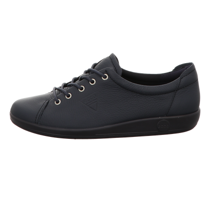 Ecco Damen Schnürschuh Soft 2.0 in blau