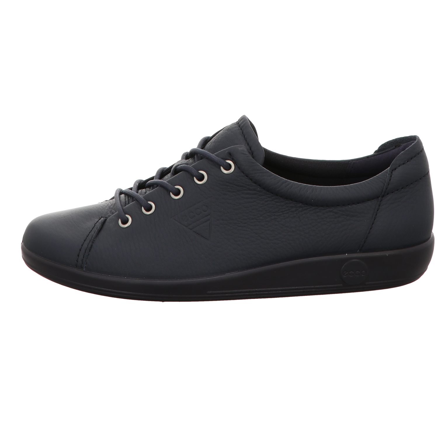 Ecco Damen Schnürschuh Soft 2.0 in blau