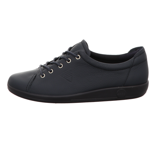 Ecco Damen Schnürschuh Soft 2.0 in blau