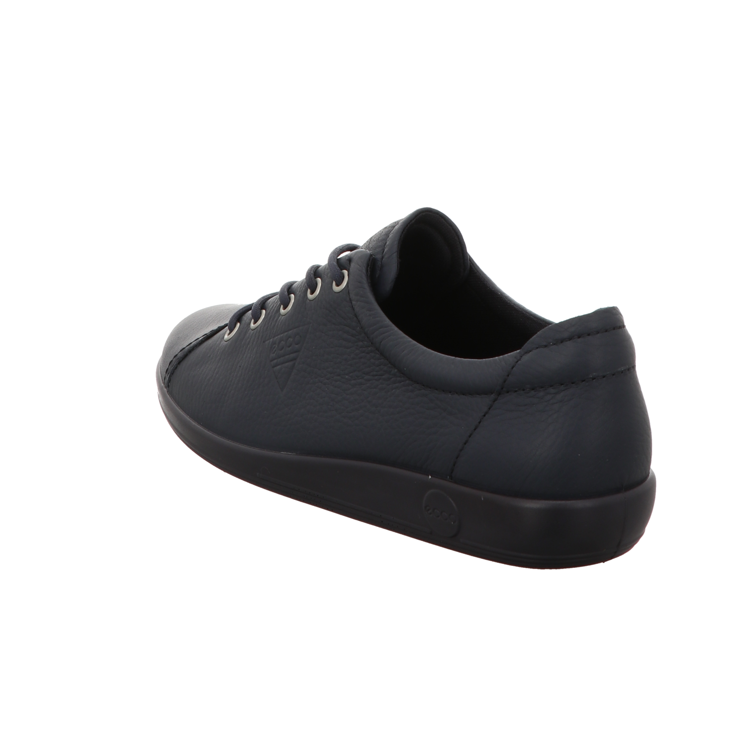 Ecco Damen Schnürschuh Soft 2.0 in blau