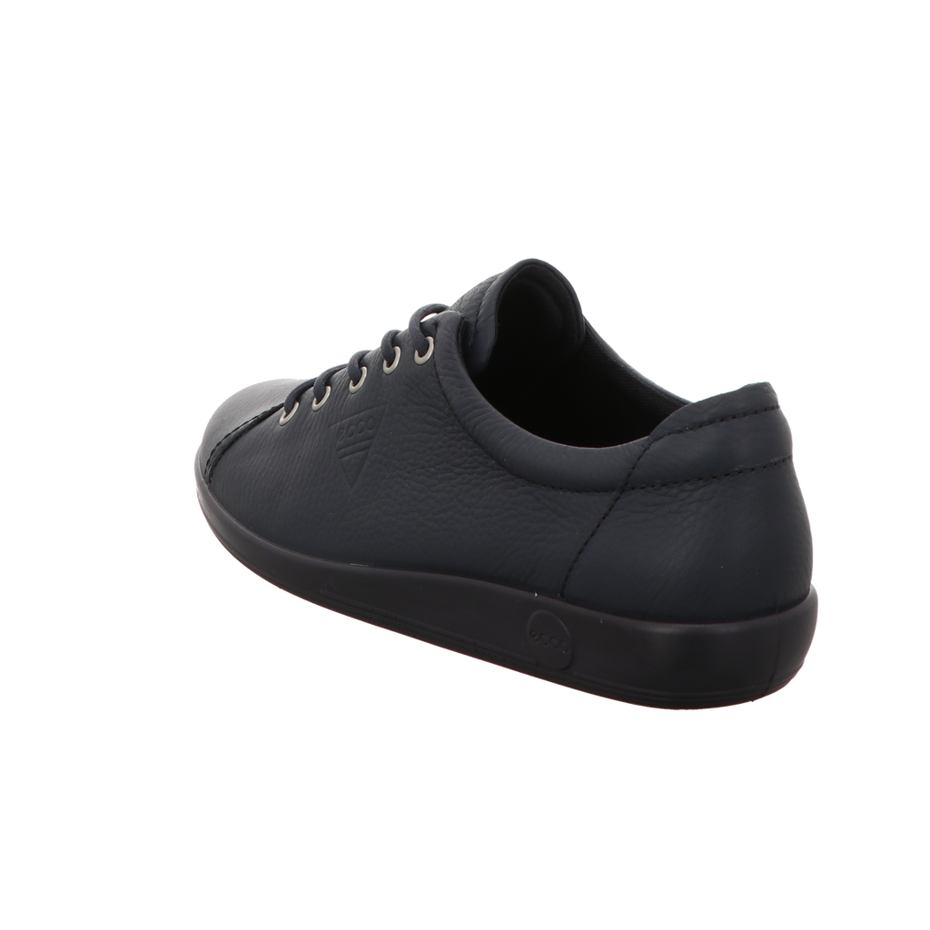 Ecco Damen Schnürschuh Soft 2.0 in blau