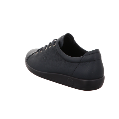 Ecco Damen Schnürschuh Soft 2.0 in blau