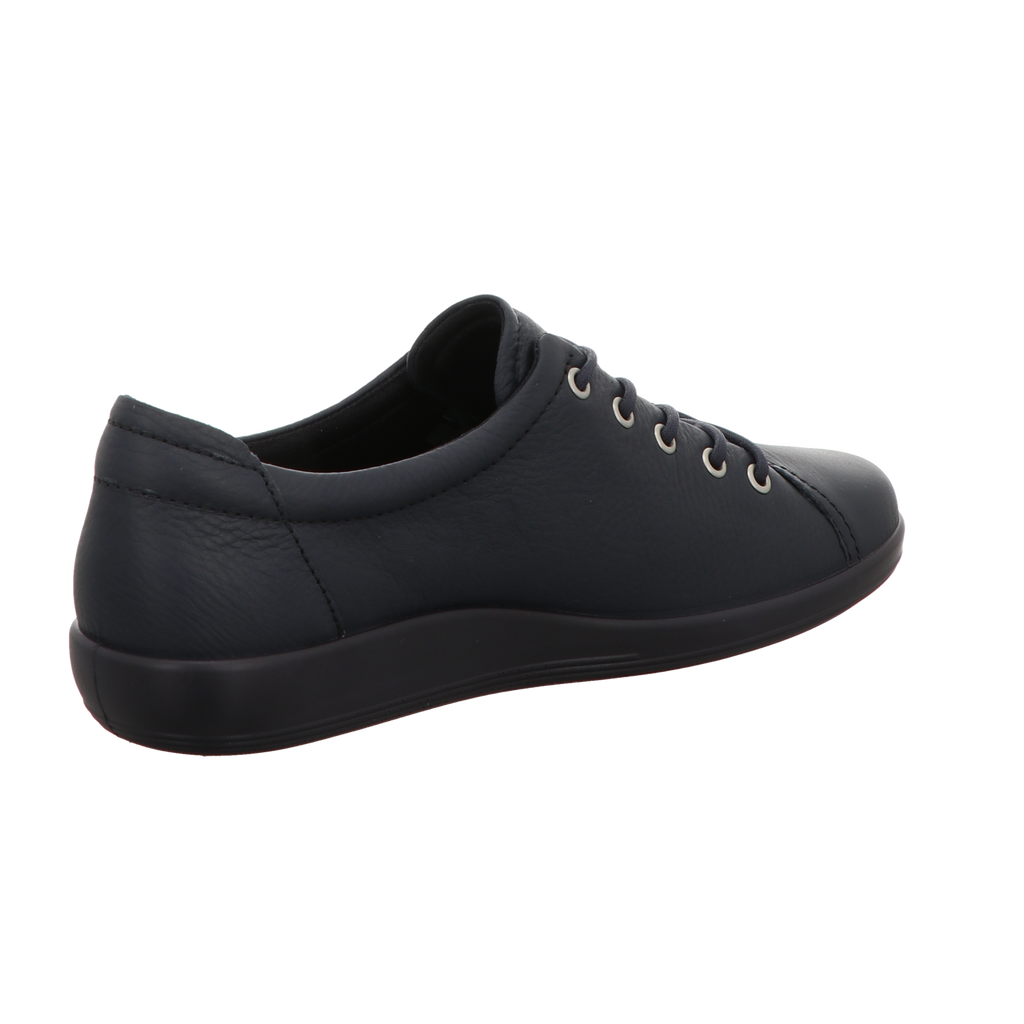 Ecco Damen Schnürschuh Soft 2.0 in blau
