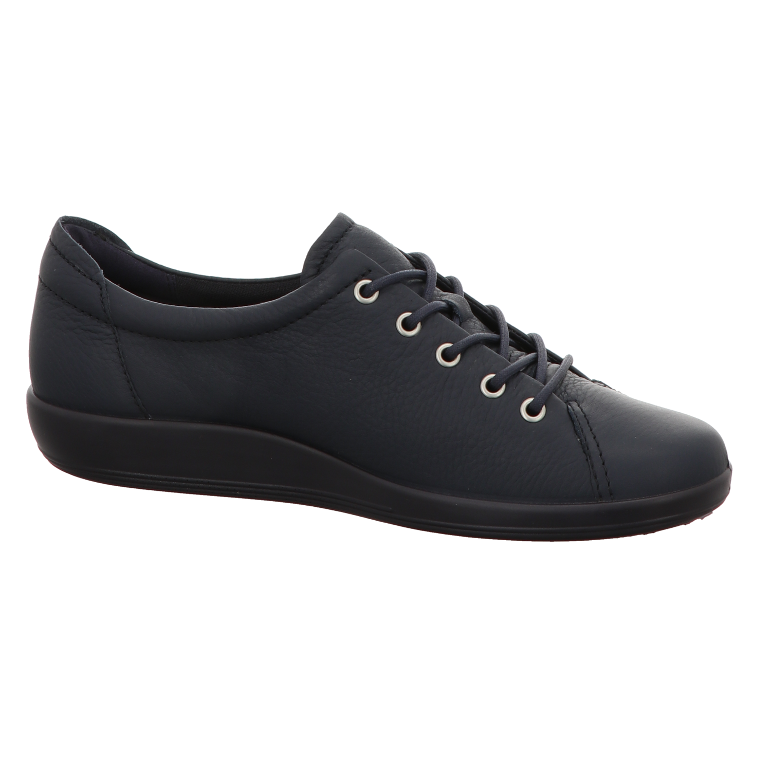 Ecco Damen Schnürschuh Soft 2.0 in blau