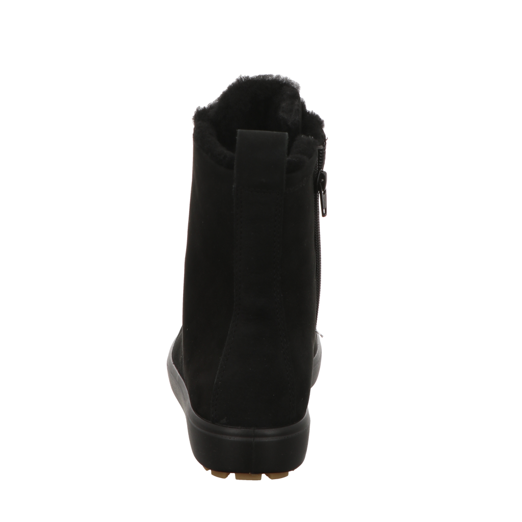 Ecco Damen Schnürstiefel Soft 7 Tred in schwarz