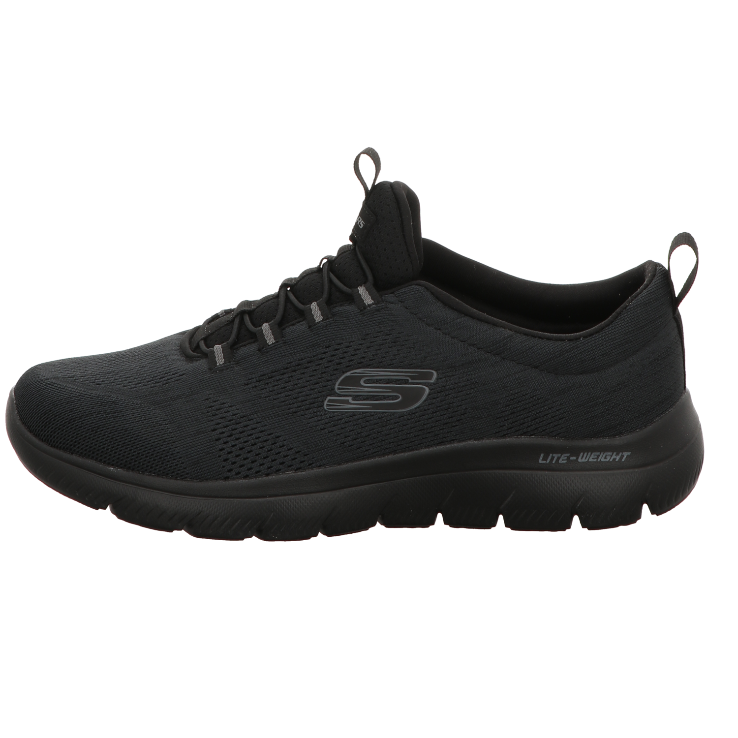 Skechers Herren Slipper Summits-Louvin in schwarz