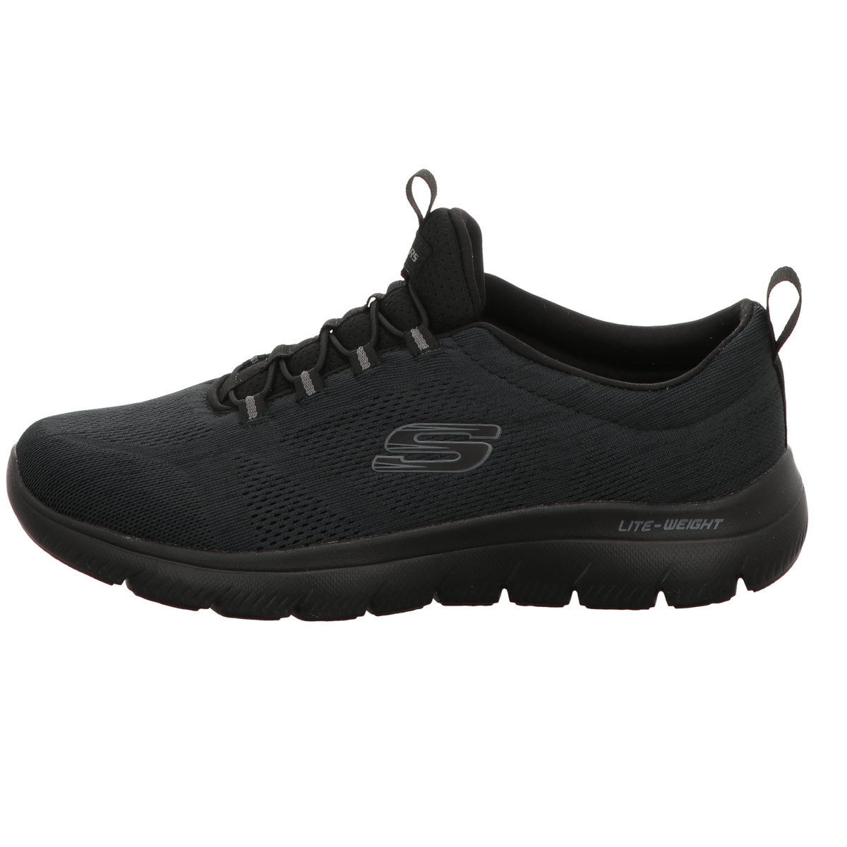 Skechers Herren Slipper Summits-Louvin in schwarz