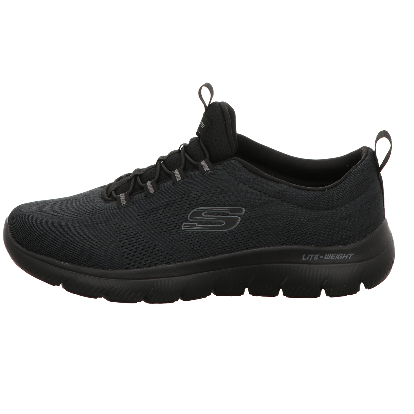 Skechers Herren Slipper Summits-Louvin in schwarz