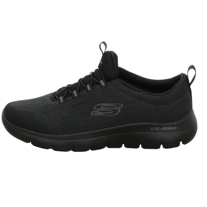 Skechers Herren Slipper Summits-Louvin in schwarz