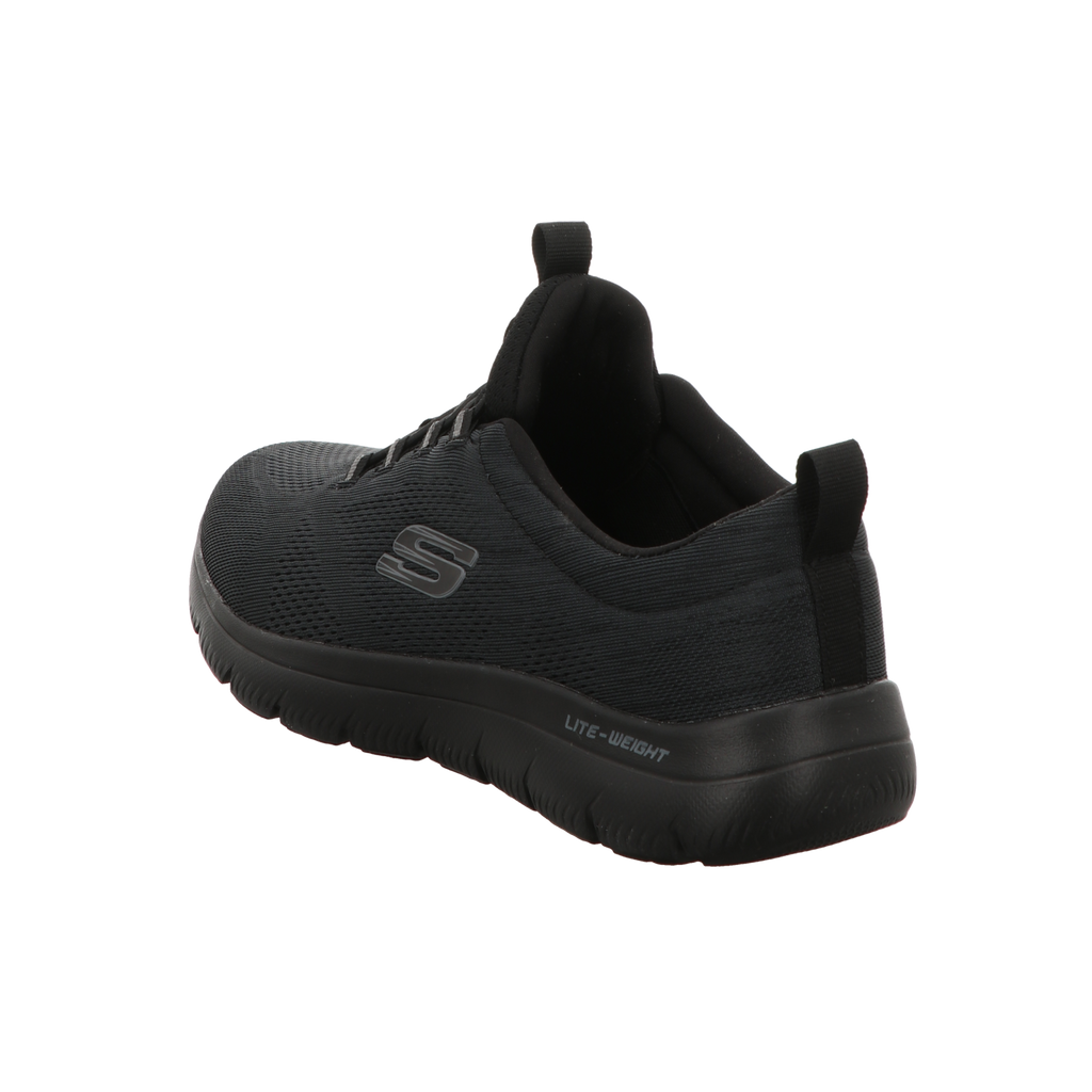 Skechers Herren Slipper Summits-Louvin in schwarz