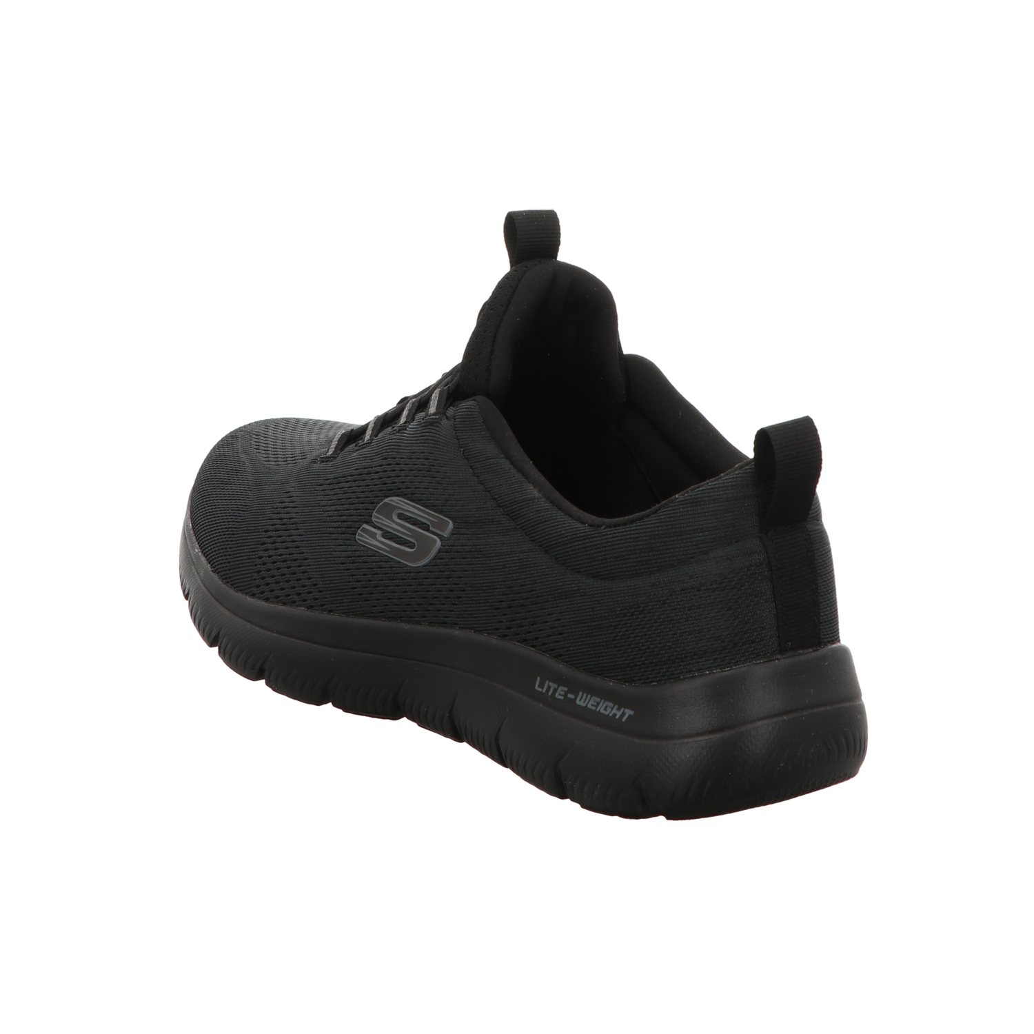 Skechers Herren Slipper Summits-Louvin in schwarz