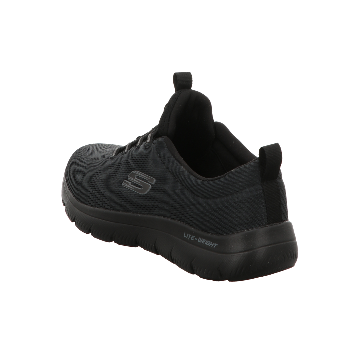 Skechers Herren Slipper Summits-Louvin in schwarz