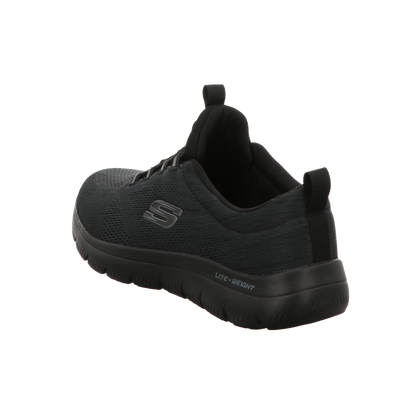 Skechers Herren Slipper Summits-Louvin in schwarz