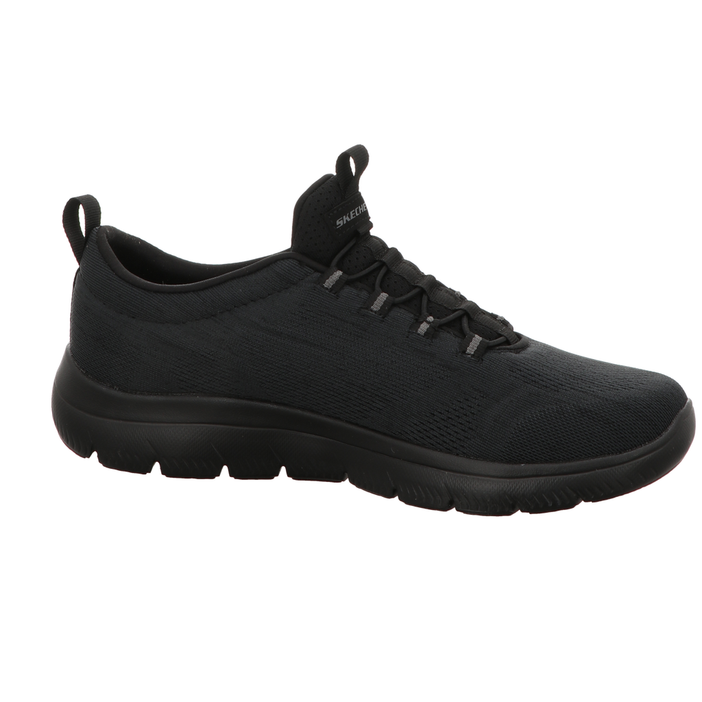 Skechers Herren Slipper Summits-Louvin in schwarz