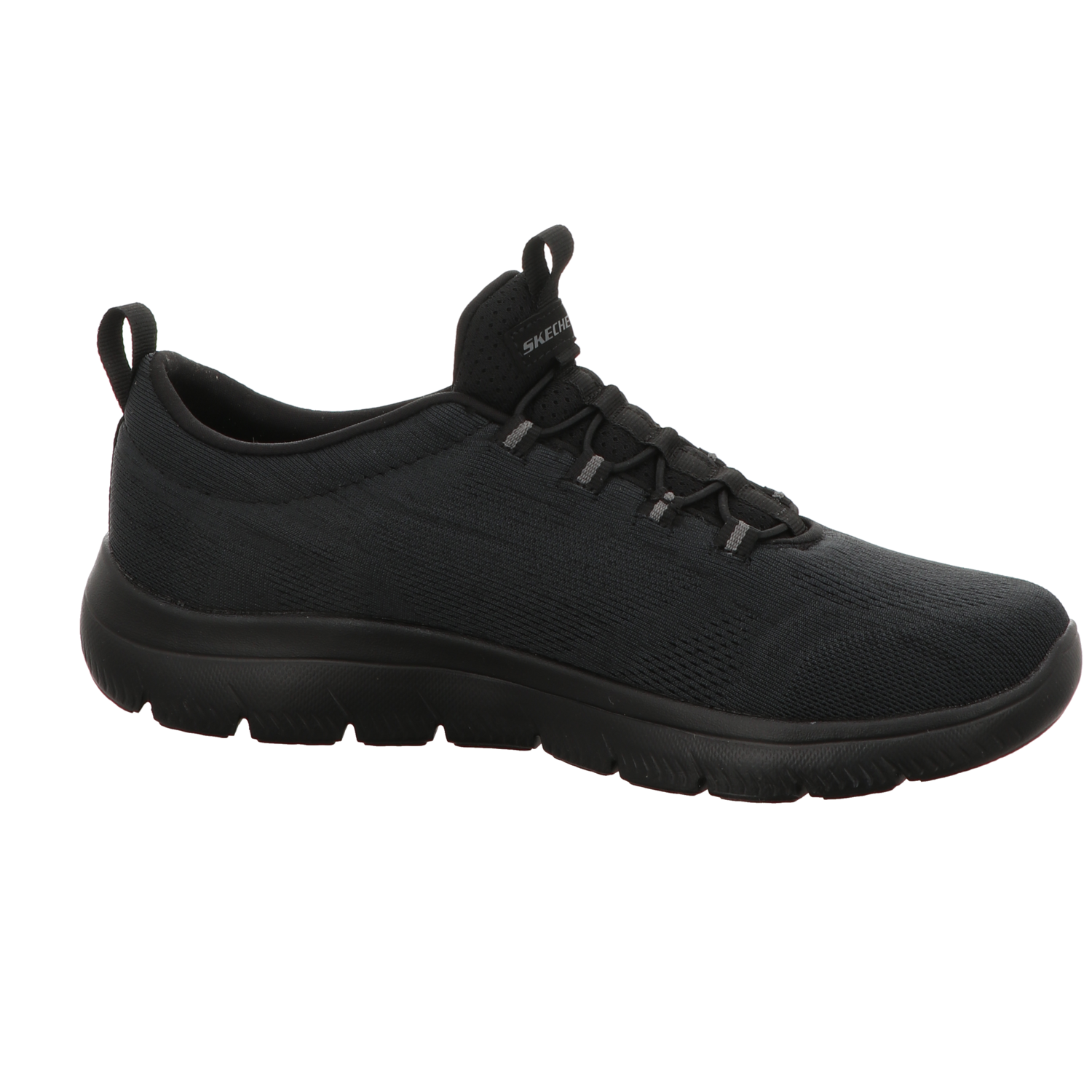 Skechers Herren Slipper Summits-Louvin in schwarz