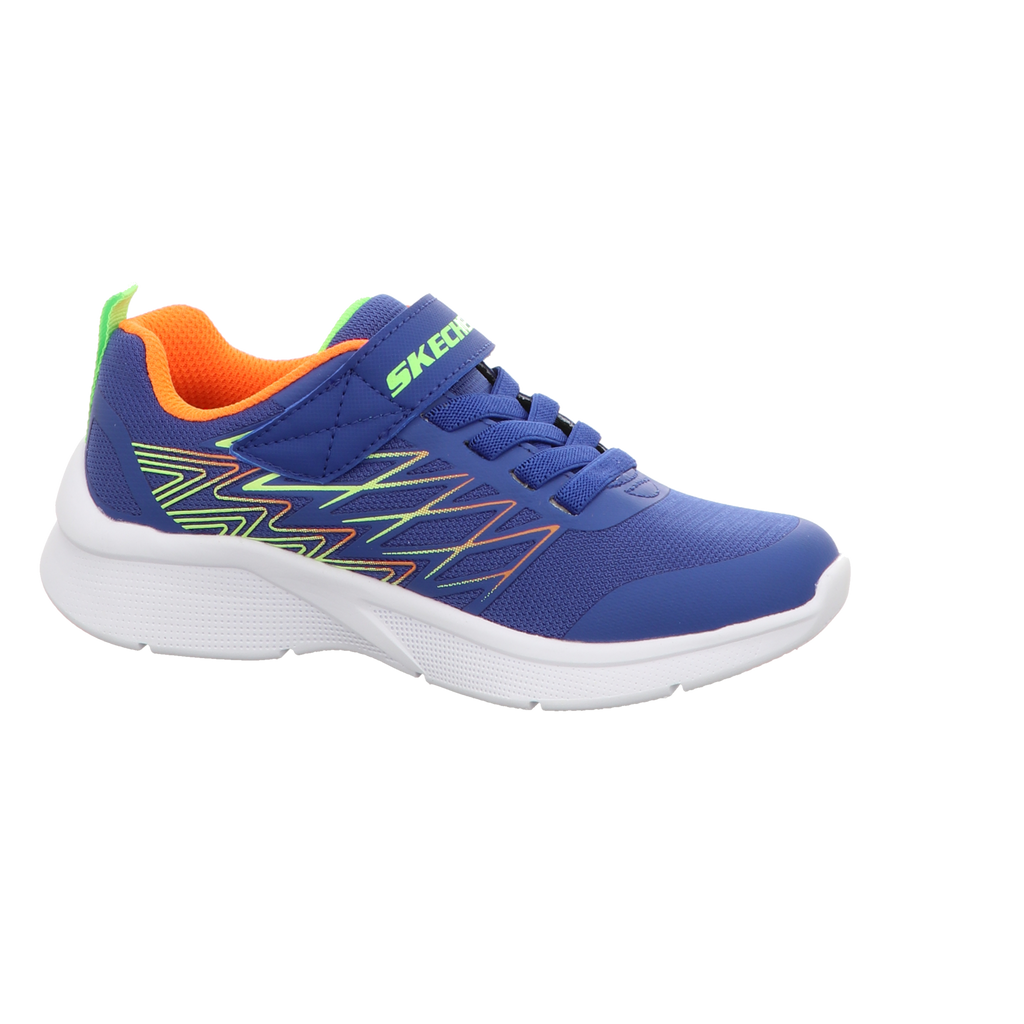 Skechers Herren Slipper Microspec in blau