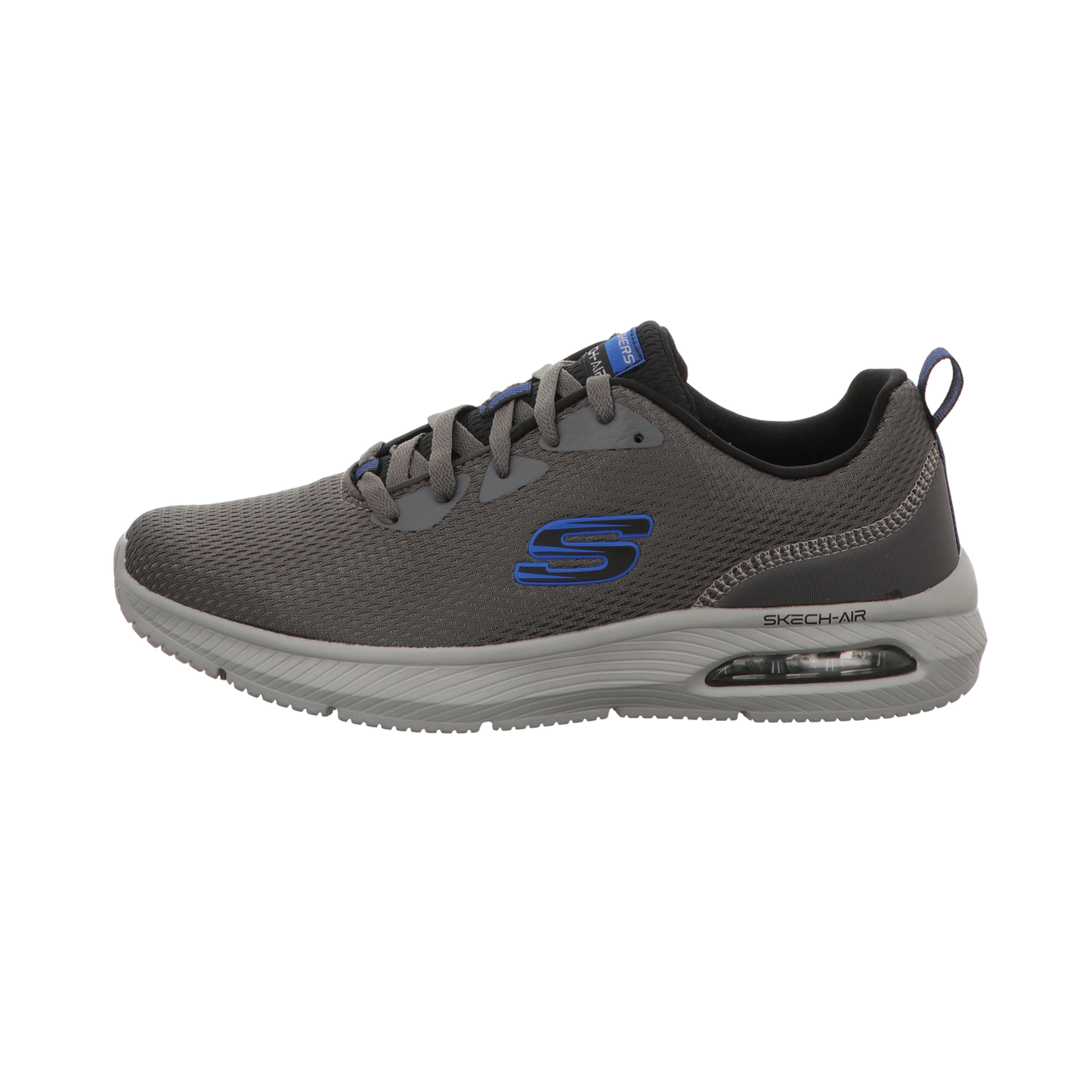 Skechers Herren Schnürschuh Dyna-Air. in grau