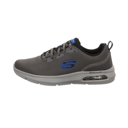 Skechers Herren Schnürschuh Dyna-Air. in grau