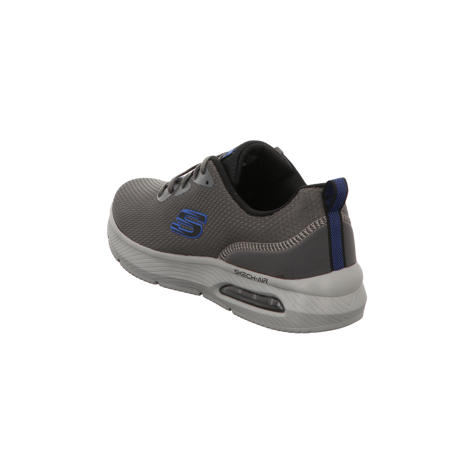 Skechers Herren Schnürschuh Dyna-Air. in grau