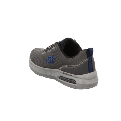 Skechers Herren Schnürschuh Dyna-Air. in grau