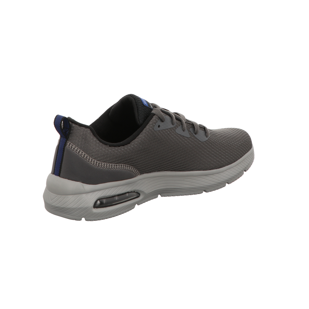 Skechers Herren Schnürschuh Dyna-Air. in grau