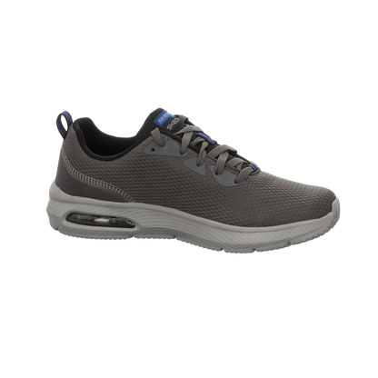 Skechers Herren Schnürschuh Dyna-Air. in grau