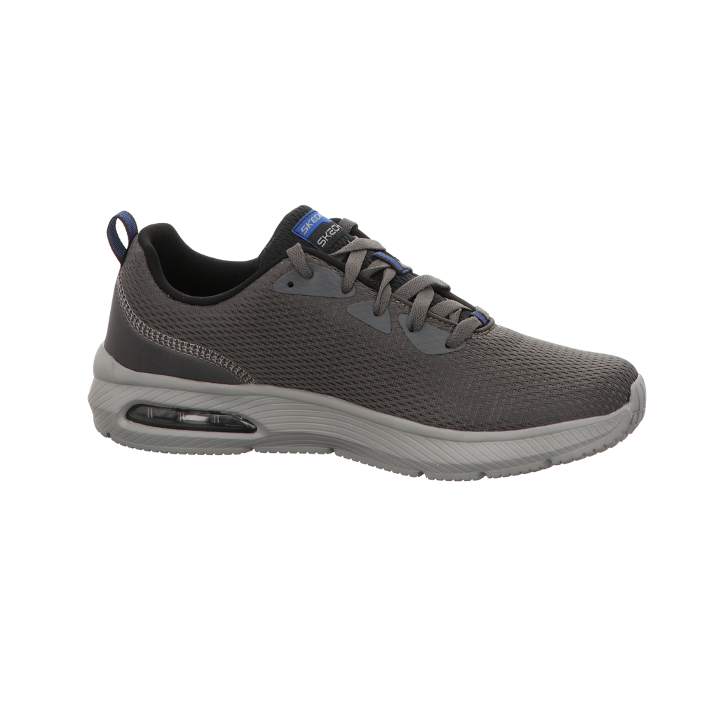 Skechers Herren Schnürschuh Dyna-Air. in grau