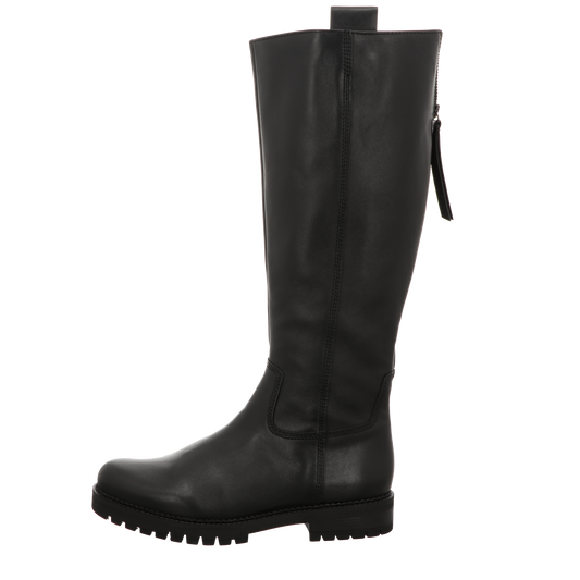 Gabor Damen Langschaftstiefel Davos in schwarz
