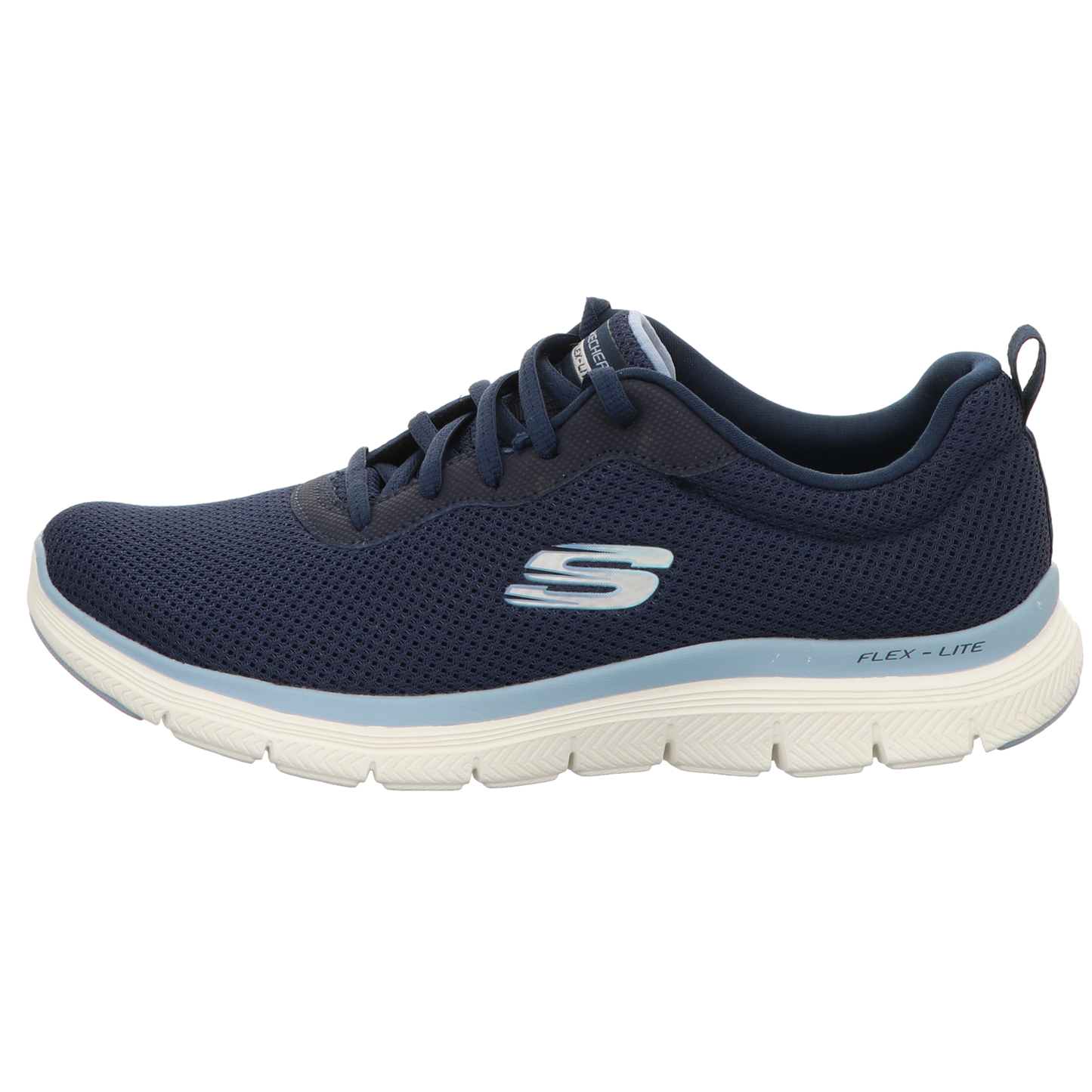 Skechers Damen Schnürschuh Flex Appeal 4.0 in blau