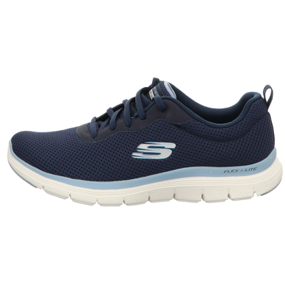 Skechers Damen Schnürschuh Flex Appeal 4.0 in blau