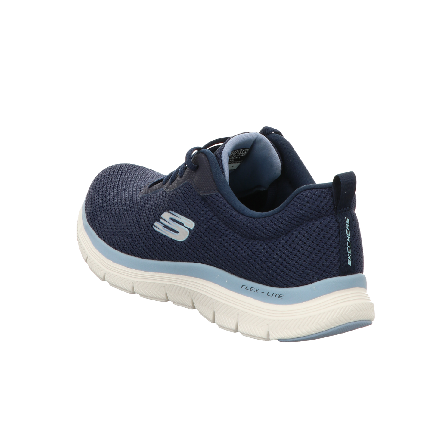 Skechers Damen Schnürschuh Flex Appeal 4.0 in blau