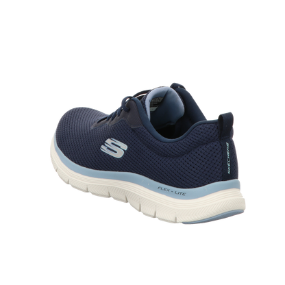 Skechers Damen Schnürschuh Flex Appeal 4.0 in blau