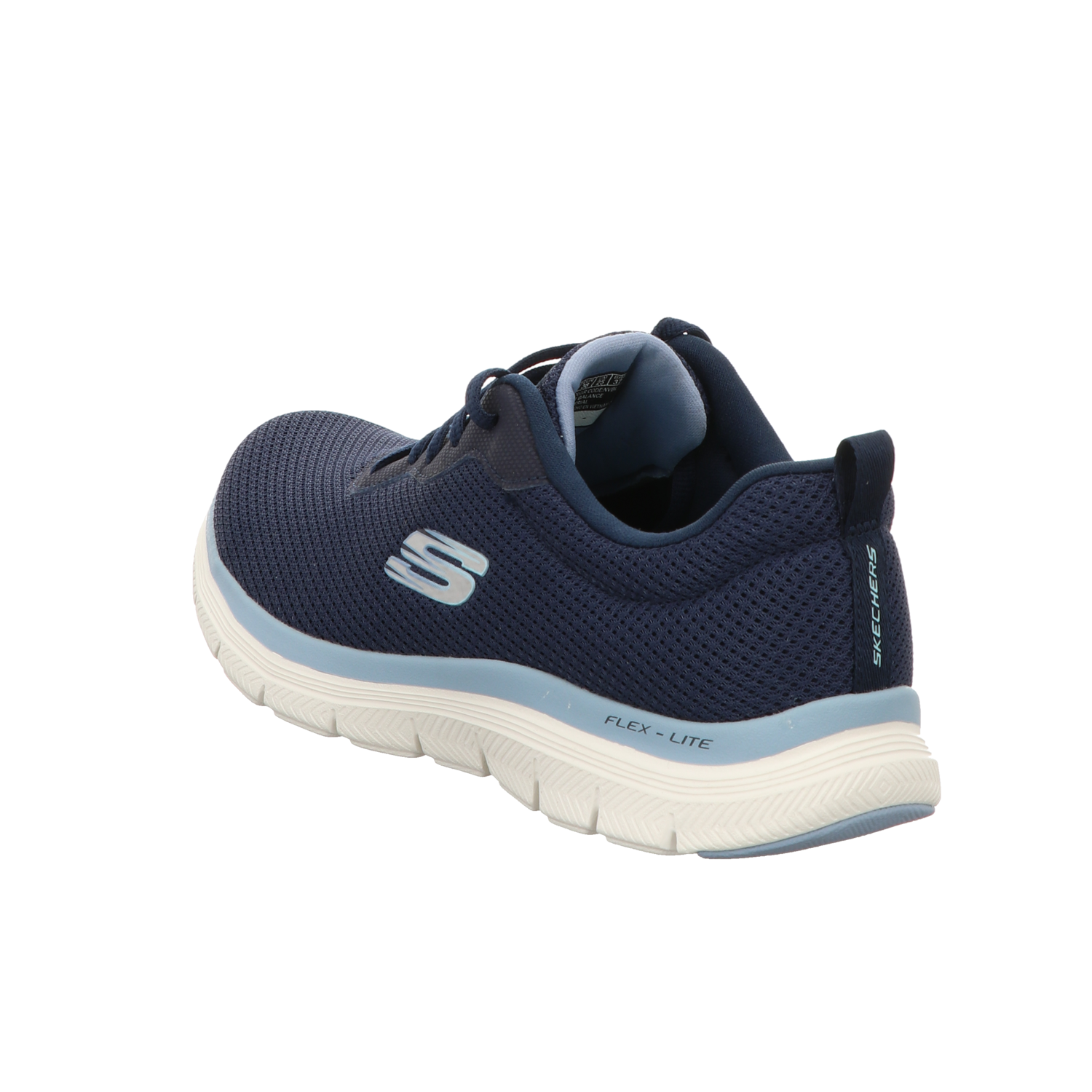 Skechers Damen Schnürschuh Flex Appeal 4.0 in blau