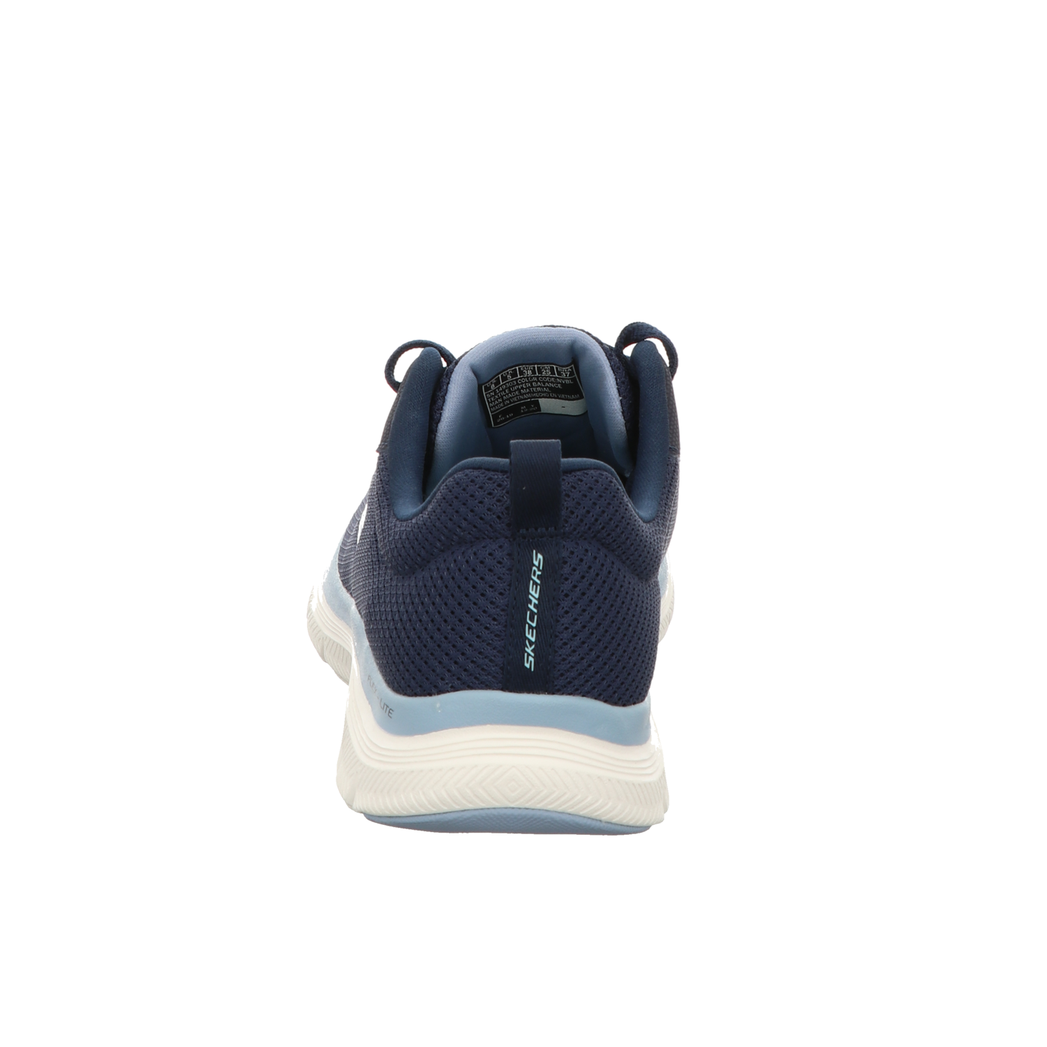 Skechers Damen Schnürschuh Flex Appeal 4.0 in blau