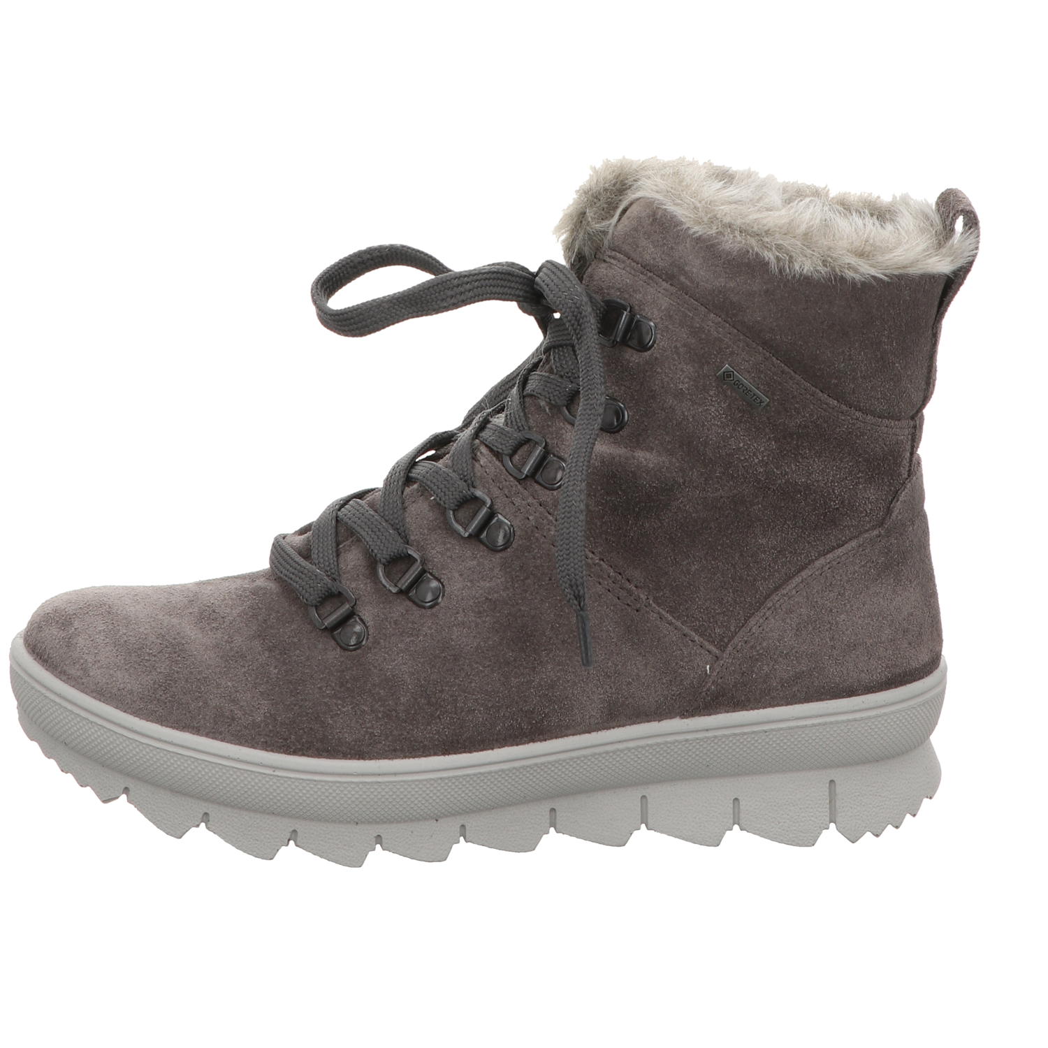 Legero Damen Schnürstiefel Novara in grau
