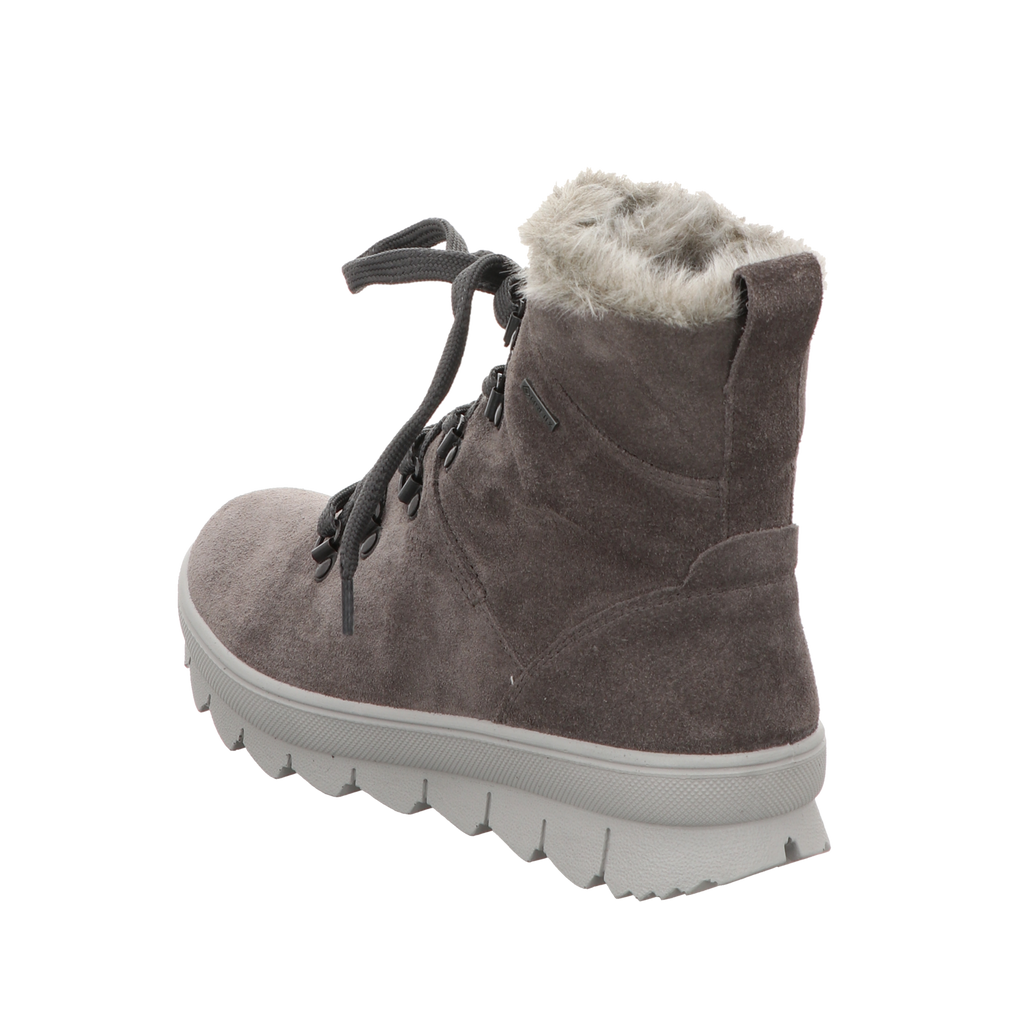 Legero Damen Schnürstiefel Novara in grau
