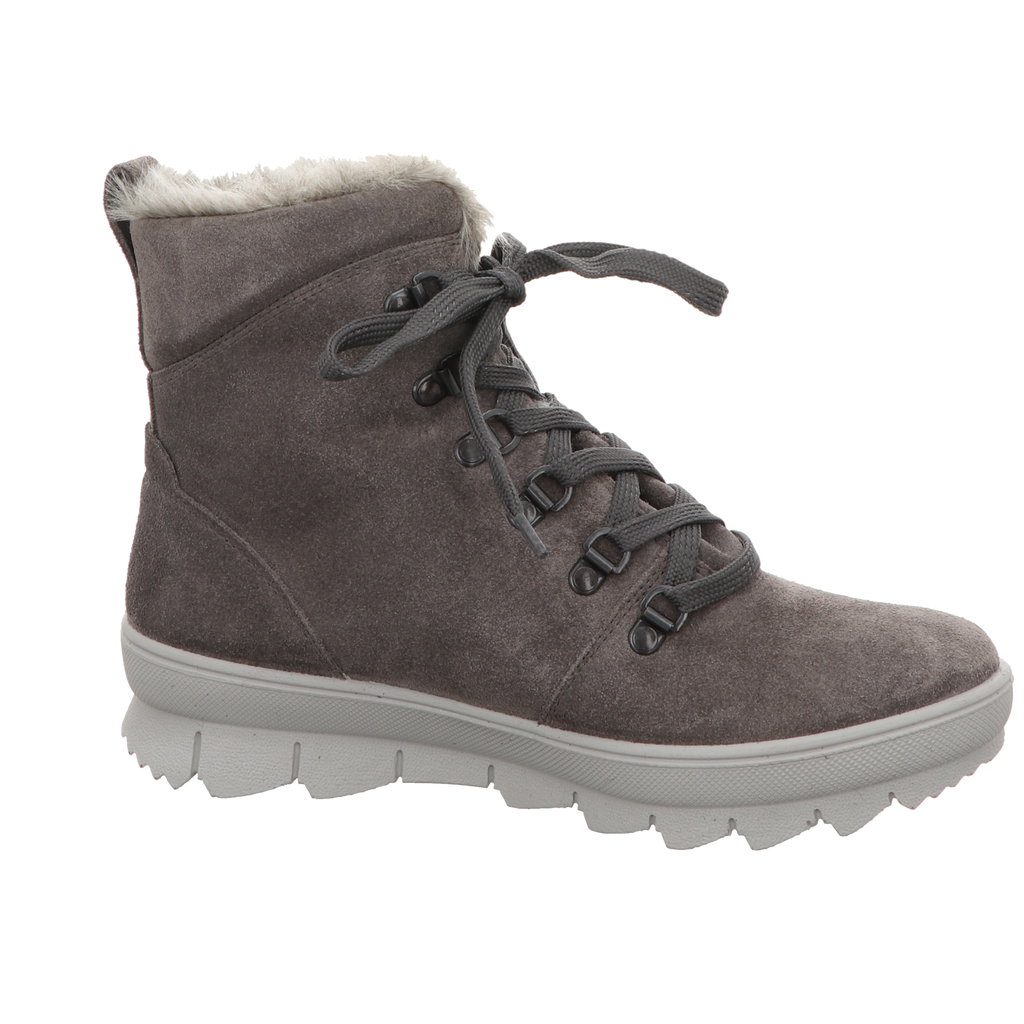 Legero Damen Schnürstiefel Novara in grau
