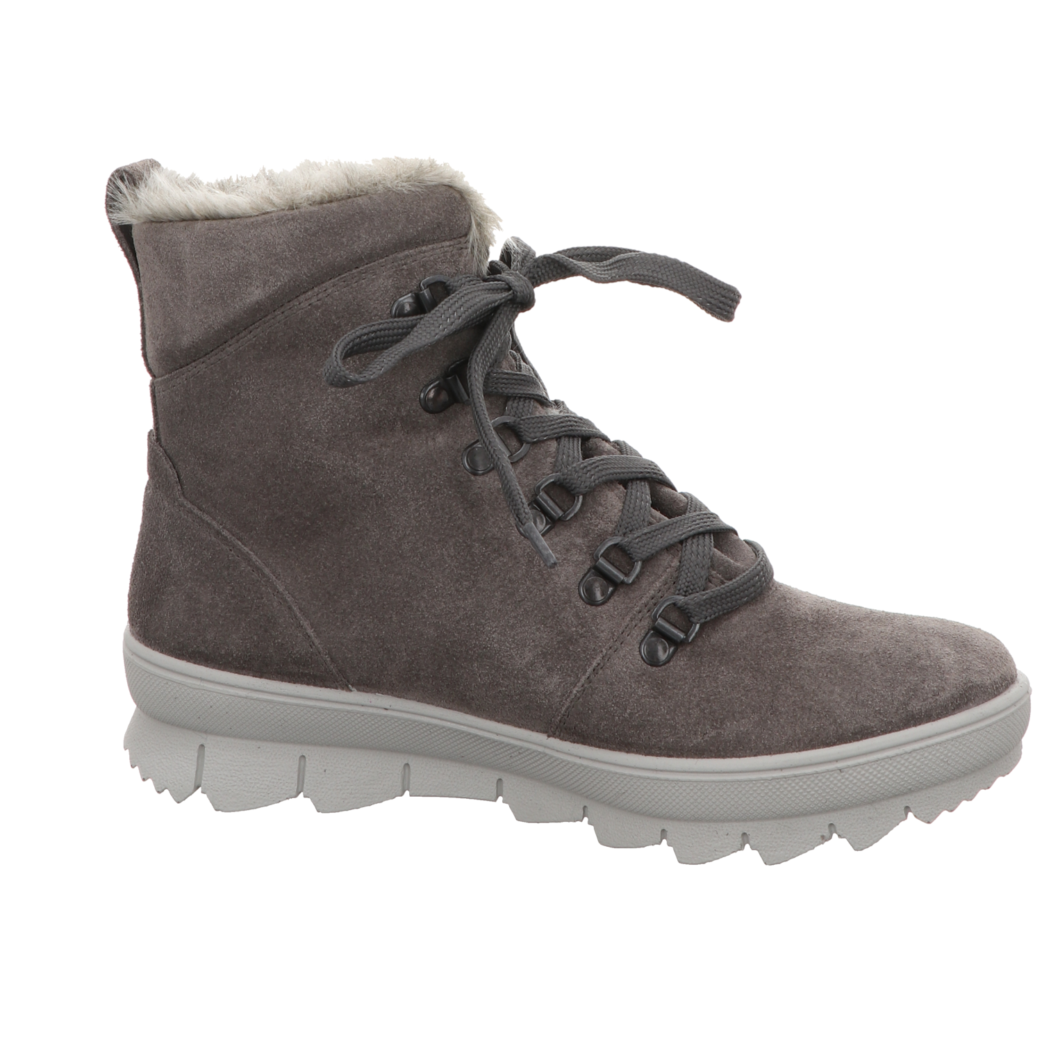 Legero Damen Schnürstiefel Novara in grau